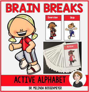 Preview of Active Alphabet Movement Card Set