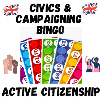 Preview of Active Citizenship Bingo Cards