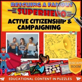 Preview of Active Citizenship and Campaigning Escape Room