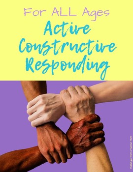 Preview of Active Constructive Responding (ACR) Role Playing Cards