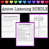 Active Listening BUNDLE - Student Self-Assessment & Interv