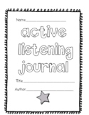 Active Listening Journal (for read aloud doodle notes)