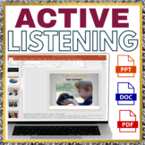 Active Listening Powerpoint Presentation and Activities