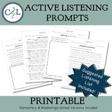 Active Listening Response Activities