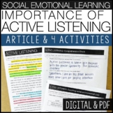 Importance of Active Listening - Social Emotional Learning