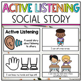 Active Listening Social Story - Whole Body Listening Socia