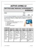 Active Living 12 Unit 3: Recreation, Motivation&Participat