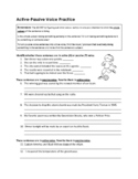Active-Passive Voice Practice Worksheet