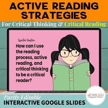 Preview of Reading Comprehension Strategies-Critical Thinking/Critical Reading Study Skills