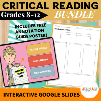 Preview of Reading Comprehension Strategies - Critical Reading BUNDLE