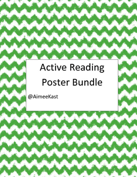 Preview of Active Reading Poster Bundle