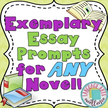 Preview of Differentiated Essay Prompts for ANY Novel