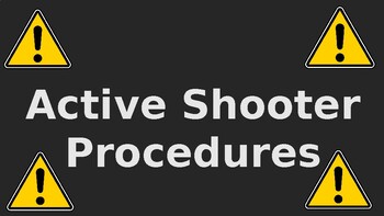 Preview of Active Shooter Procedures PowerPoint