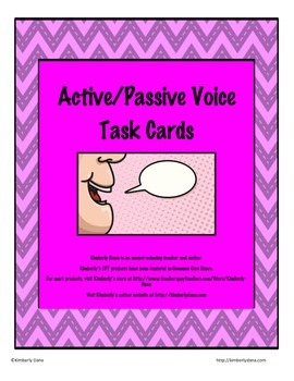 active vs passive voice health literacy