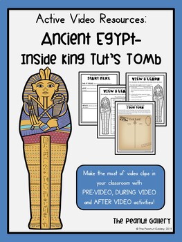 Active Video Resources: Ancient Egypt BUNDLE 1 by The Peanut Gallery
