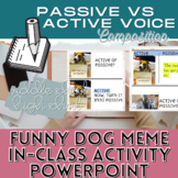 Active Voice or Passive Voice PowerPoint In Class Fun Activity
