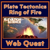 Plate Tectonics Volcanoes In the Ring of Fire Activity Webquest