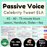 Active and Passive Voice