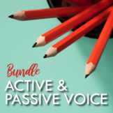 Active and Passive Voice Bundle — Lesson and Worksheets
