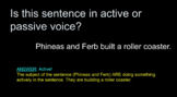 Active and Passive Voice: Customizable Google Slides Intro