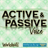 Active and Passive Voice Passive Verbs Diagnostic and Prac