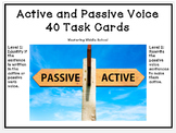 Active and Passive Voice Task Cards - Common Core Aligned