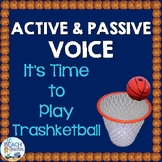 Active and Passive Voice Trashketball Review Game