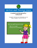 Active and Passive Voice Worksheet No prep separate answer sheet