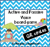 Active and Passive Voice board game QR codes