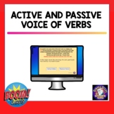 Active and Passive Voice of Verbs | BOOM Cards