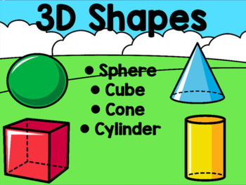 Preview of ActiveInspire 3D Shapes Interactive Flipchart