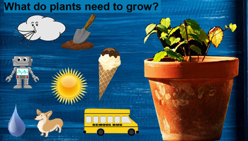 Preview of Activeinspire Flipchart Plants Activity