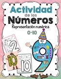 Actividad de números 0-10 (representación numérica)