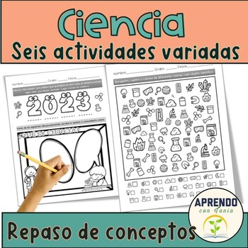 Preview of Actividades Ciencias en español - Incluye lectura - Spanish Science