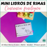 Actividades De Rimas | Spanish Rhyming Mini Books