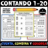 Actividades Preescolar 5-7 años: Counting Numbers in Spani