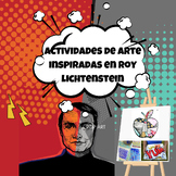 Actividades artísticas inspiradas en Roy Lichtenstein (pop art)