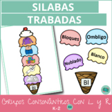 Actividades con silabas trabadas - Spanish Blends