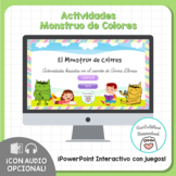 Actividades de El monstruo de colores | PowerPoint basado 