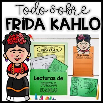 Preview of Actividades de Frida Kahlo | Cinco de Mayo in Spanish