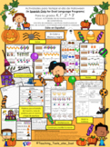 Actividades de Halloween Matemáticas y Escritura (Octubre)