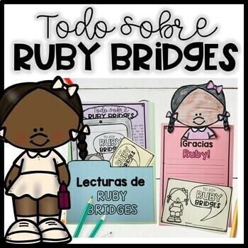 Preview of Actividades de Ruby Bridges | Black  History Month Activities in Spanish