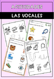 Actividades de las vocales en español - VOWELS - SPANISH