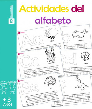 Preview of Actividades del Alfabeto para Niños – Preescolar y Primaria