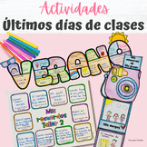 Actividades para los últimos días de clases- Spanish Last 