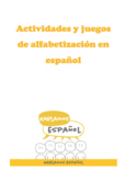 Actividades y juegos de alfabetización en español