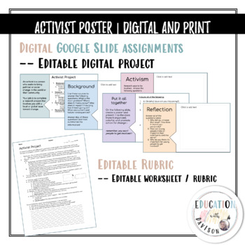 Preview of Activist Poster | Digital and Print 