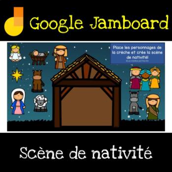 Preview of Activité : Scène de nativité (Jamboard)