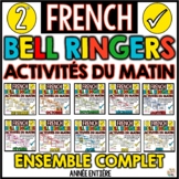 Activités du matin - French Bell Work - French Bell Ringer