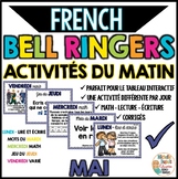 Activités du matin - MAI - French Bell Ringers